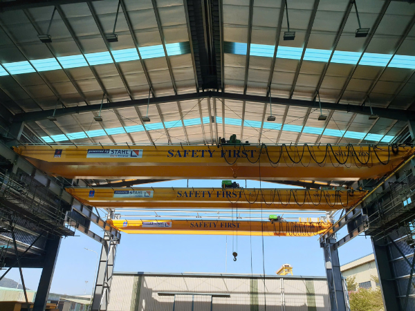 CẦU TRỤC DẦM ĐÔI (OVERHEAD CRANE DOUBLE GIRDER)